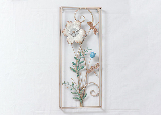 Rose Gold Contemporary Artistical Metal Wall Art Decor